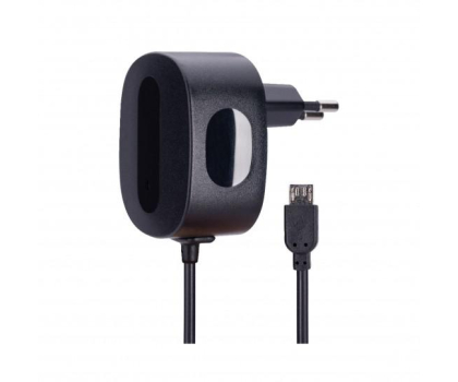Ładowarka i akumulator STRAX Ładowarka Sieć. microUSB z kablem 1A AVO